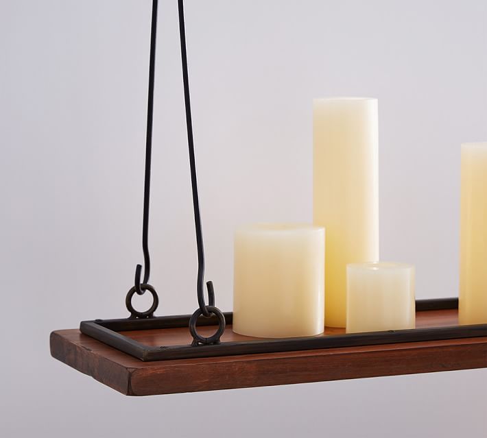 Northgate Hanging Candle Platform Pottery Barn
