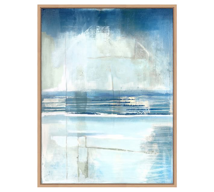 Midnight At The Bay Framed Canvas Pottery Barn