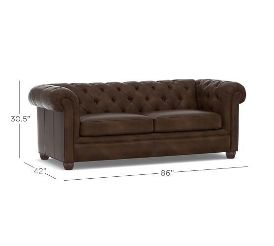 Chesterfield Leather Sofa | Pottery Barn