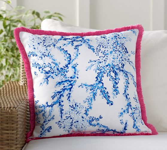 Lilly Pulitzer Coraly Printed IndoorOutdoor Pillow Pottery Barn Classy Lilly Pulitzer Decorative Pillows Lilly Pulitzer Coraly Printed IndoorOutdoor Pillow Pottery Barn Classy Lilly Pulitzer Decorative Pillows