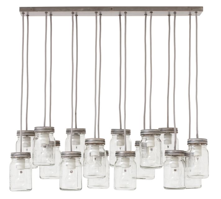 Exeter 16 Jar Chandelier Pottery Barn
