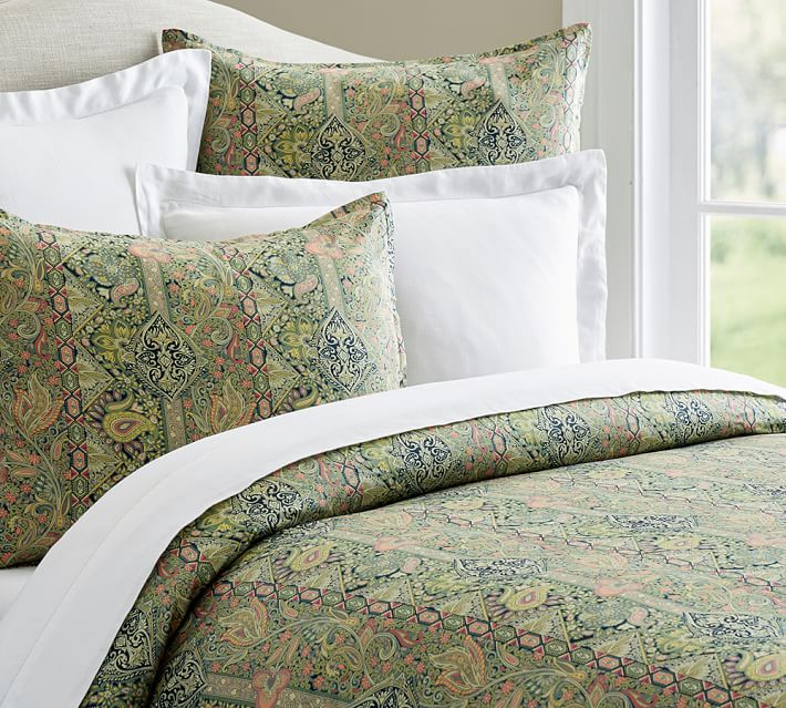 Odelia Print Duvet Cover Sham Pottery Barn