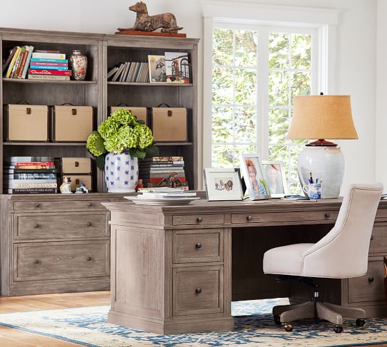 Livingston Lateral File Cabinet Bookcase Pottery Barn Scroll To Previous Item