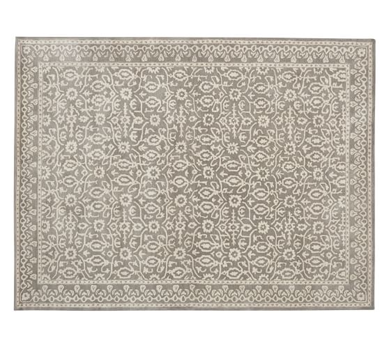 Tile Rug Gray Pottery Barn