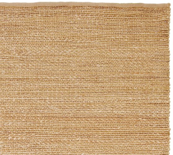 Heather Chenille Jute Rug Natural Pottery Barn