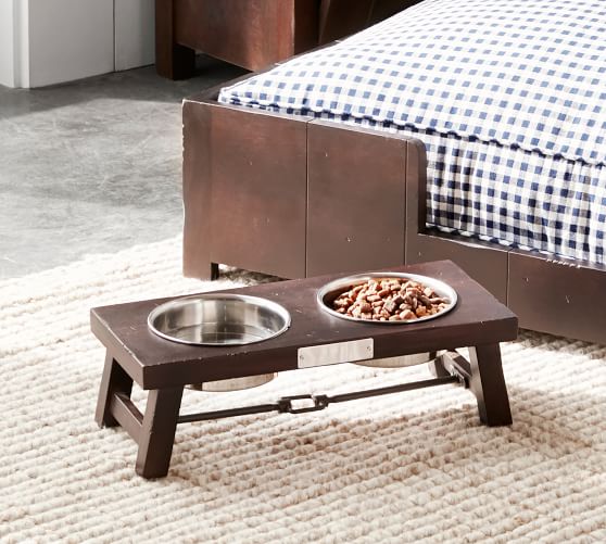 Benchwright Pet Bowl & Stands Pottery Barn
