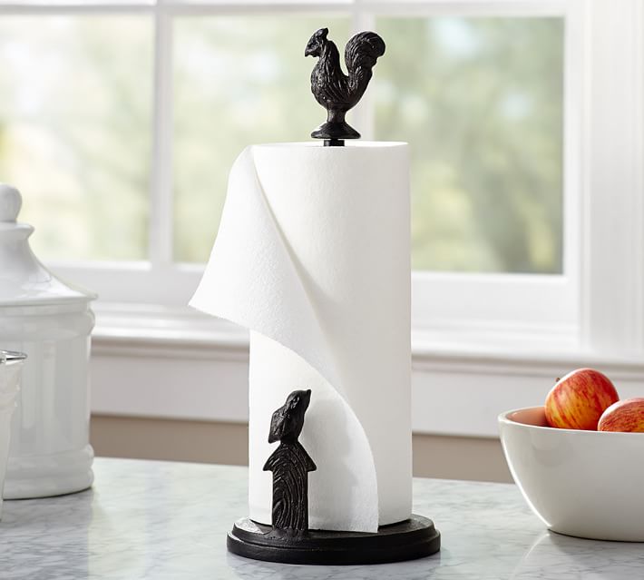 Rooster Paper Towel Holder Pottery Barn