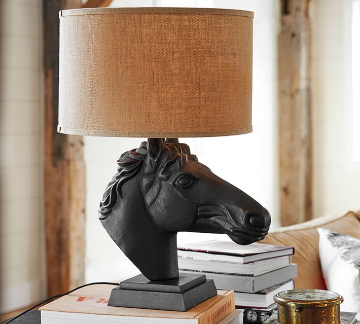 Horse Head Lamp Base Pottery Barn