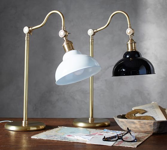 Preston Br Task Table Lamp Pottery Barn Preston Br Task Table Lamp