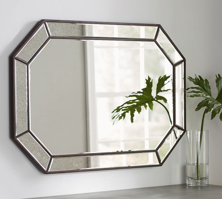 Nora Pieced Antiqued Mirror Pottery Barn