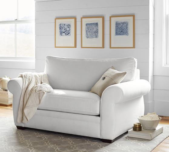 Pearce Upholstered Twin Sleeper Sofa With Memory Foam ...