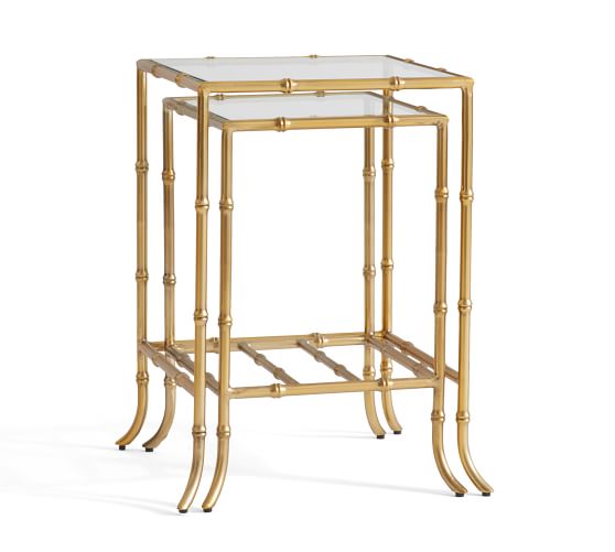 Leo Nesting Side Table Pottery Barn