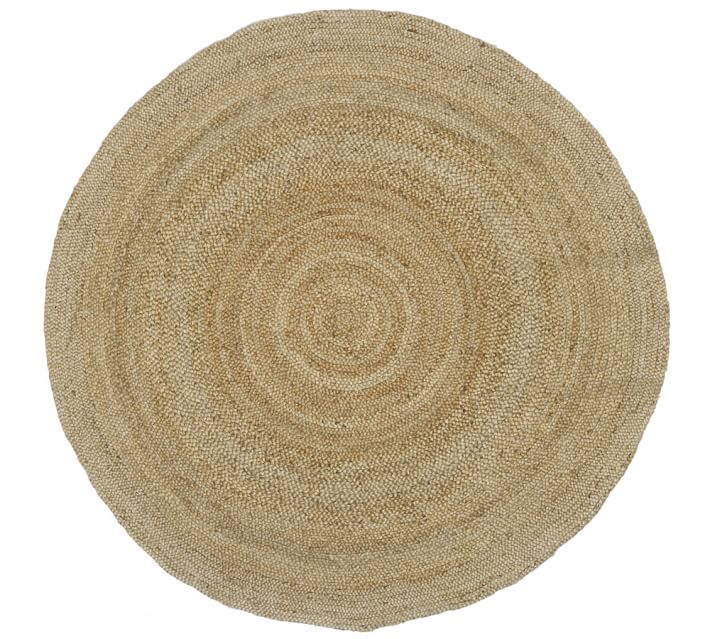 Round Jute Rug Natural Pottery Barn