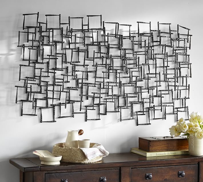 Forged Metal Sculpture Pottery Barn