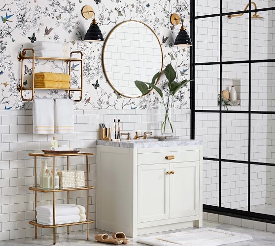 Vintage Wall Shelf Pottery Barn