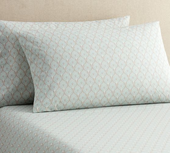 Lada Print Organic Sheet Set Pottery Barn