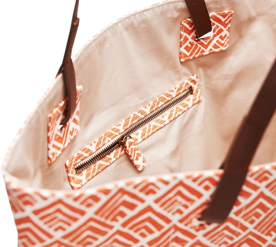 Leya Tote Bag Clementine Pottery Barn