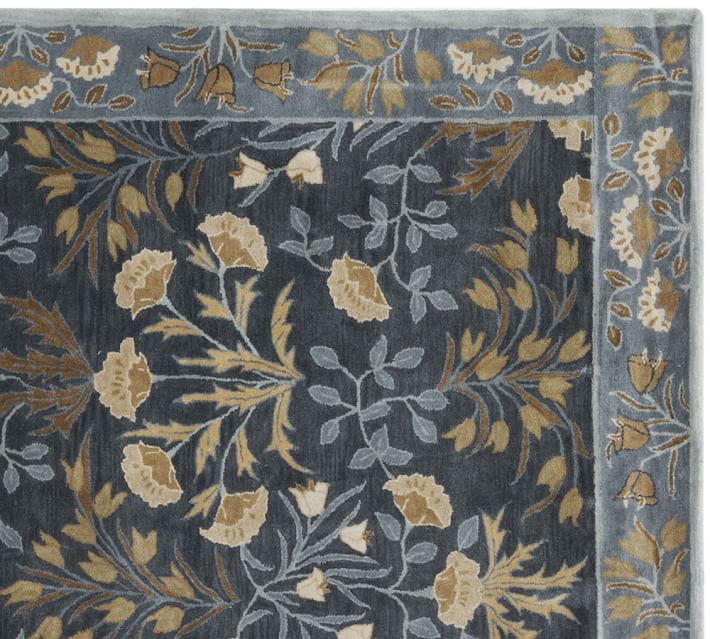 Adeline Rug Blue Pottery Barn