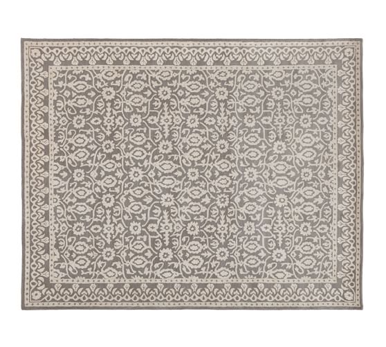 Tile Rug Gray Pottery Barn