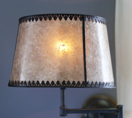Filigree Mica Lamp Shade Pottery Barn Alternate View