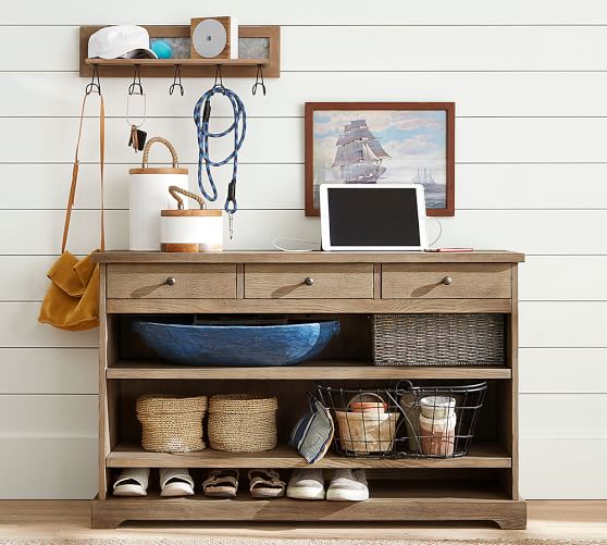 Seadrift Modular System, Row of Hooks Pottery Barn