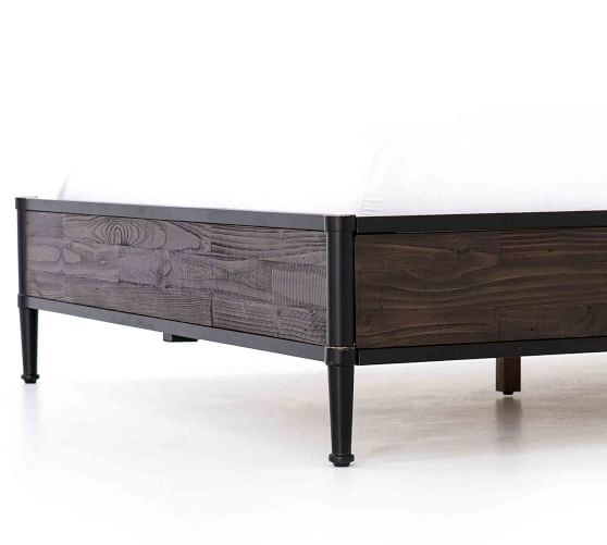 Juno Reclaimed Wood Bed Pottery Barn