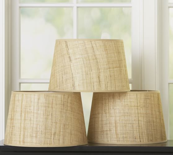 Natural Fiber Tapered Drum Lamp Shade Pottery Barn Natural Fiber Tapered Drum Lamp Shade