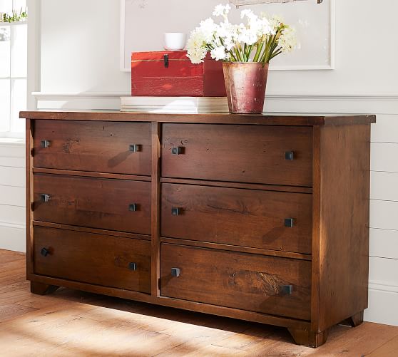 Sumatra Extra Wide Dresser Pottery Barn