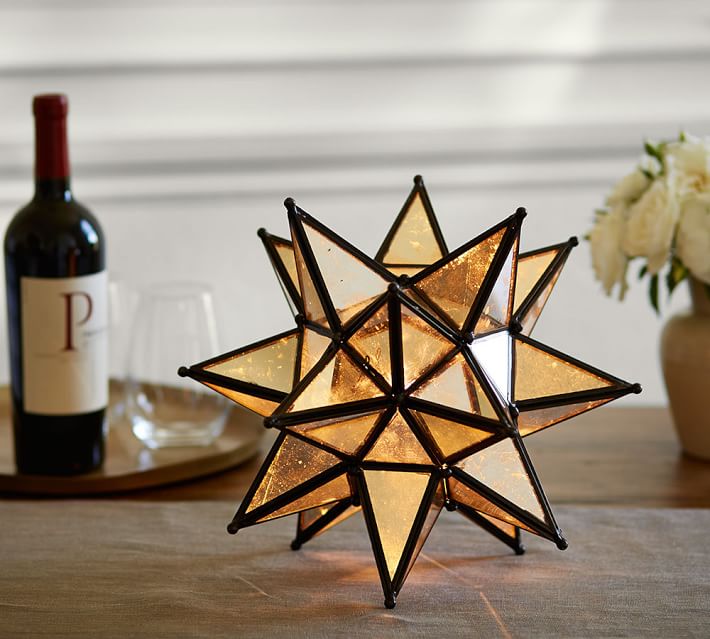 Moravian Star Table Lamp Design Ideas