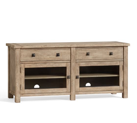 Benchwright TV Stand, Large Pottery Barn