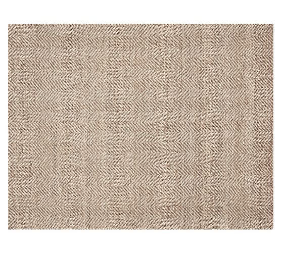 Chevron Wool Jute Rug Mocha Pottery Barn Chevron Wool Jute Rug Mocha