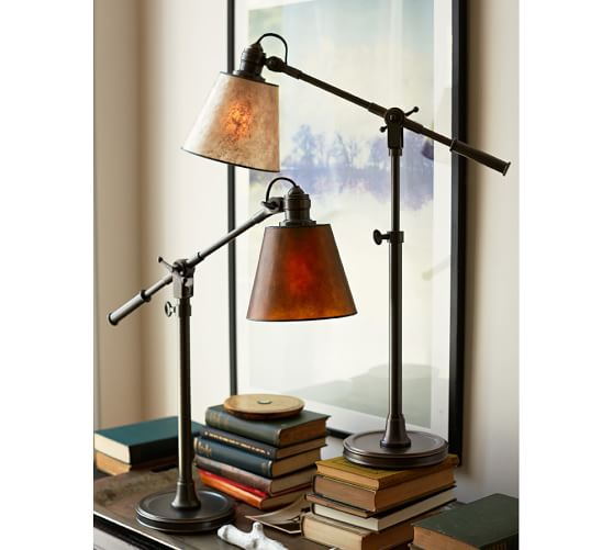 Hayes Mica Task Table Lamp Pottery Barn