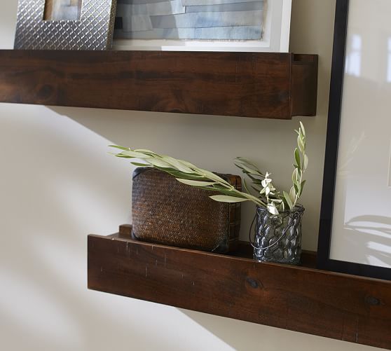Rustic Wood Ledges Pottery Barn