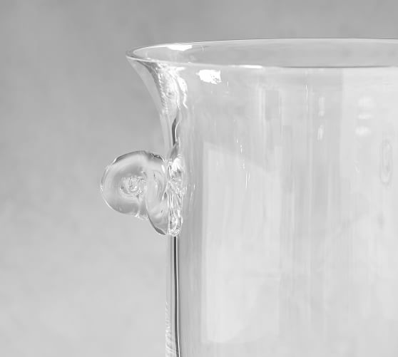 Monique Lhuillier Peyton Glass Ice Bucket Pottery Barn
