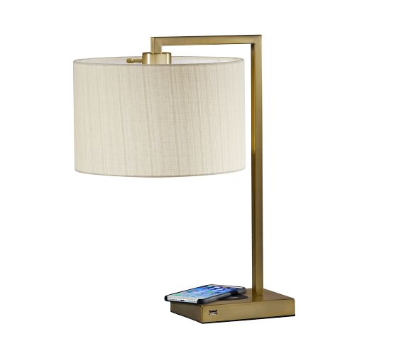 Stonewall PB Charge Table Lamp Pottery Barn