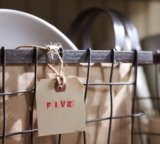 Wire Utility Basket Pottery Barn