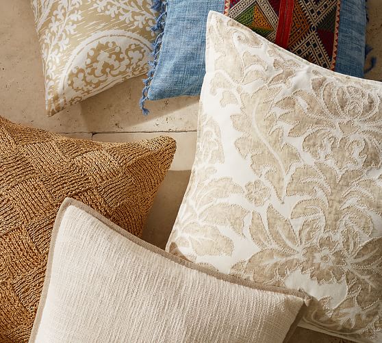 Lattice Paper Knit Pillow Cover Pottery Barn