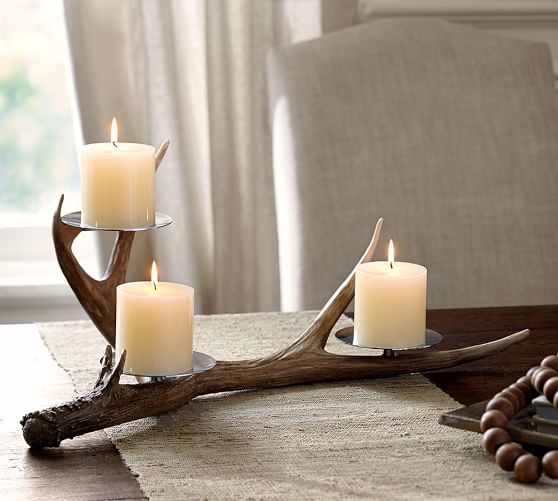 Antler MultiPillar Holder Pottery Barn