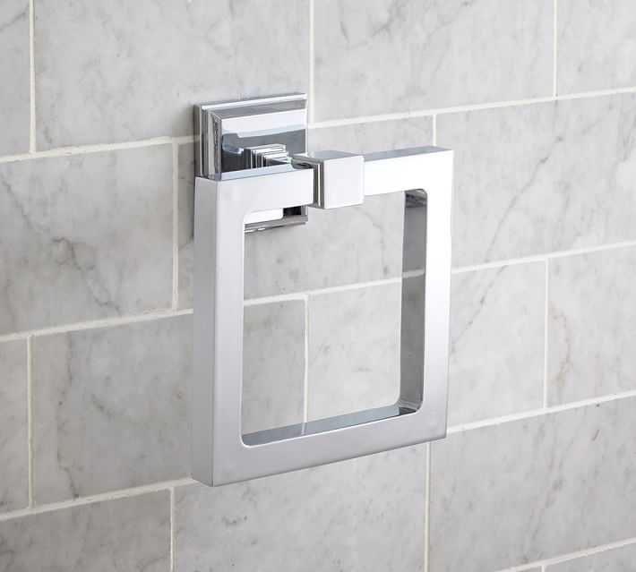 Alcott Towel Ring Pottery Barn