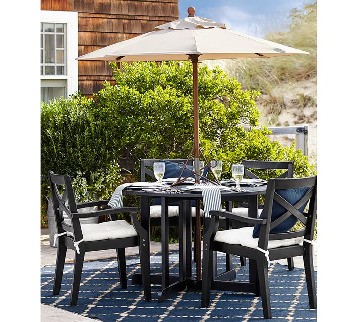 Dot N Dash Recycled Yarn Indoor Outdoor Rug Indigo Pottery Barn