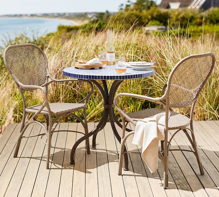 Havana Mosaic Bistro Table Brea Chair Set Pottery Barn