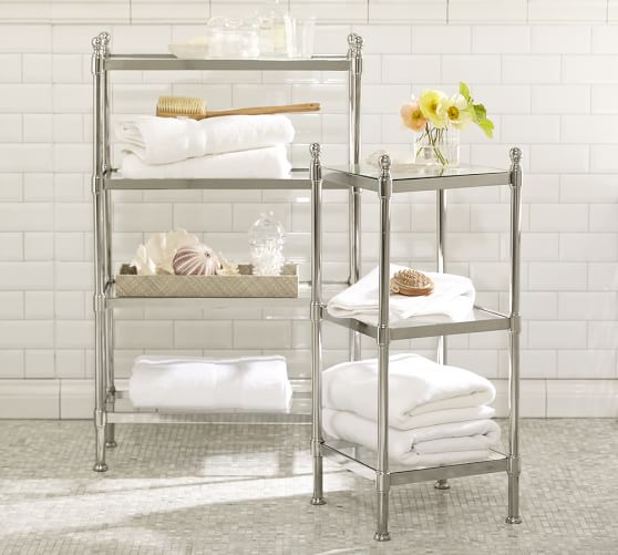 Metal Etagere Pottery Barn Metal Etagere