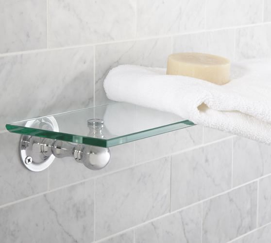 Sussex Glass Shelf Pottery Barn