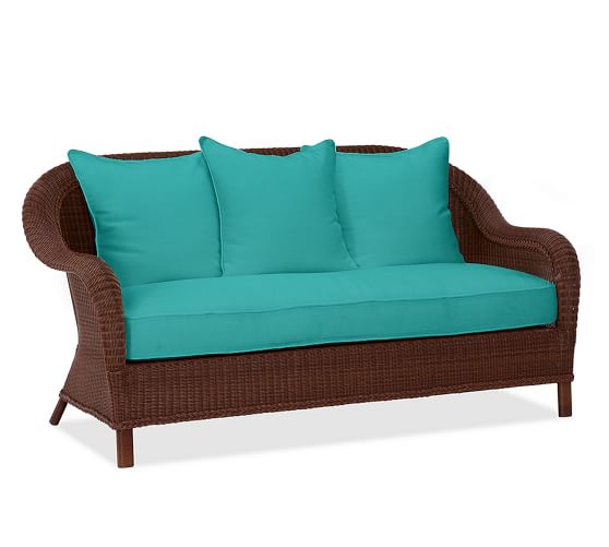 Palmetto Sunbrella® Outdoor Furniture Cushion Slipcovers Pottery Barn