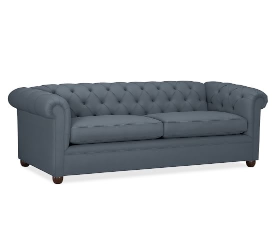 Chesterfield Upholstered Sofa Pottery Barn