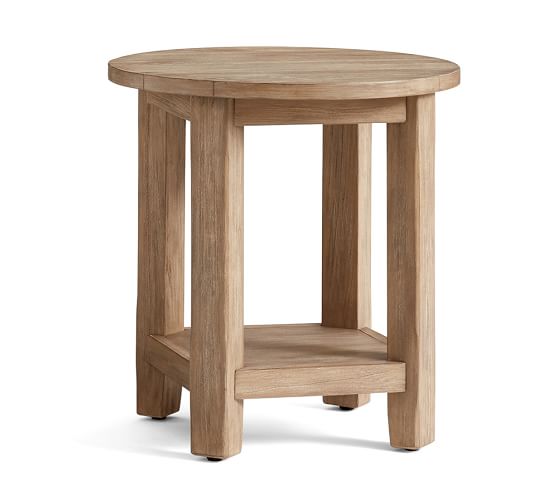 Side And End Tables Pottery Barn Benchwright Round End Table 429