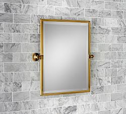 Bathroom Vanity Mirrors Pottery Barn Kensington Pivot Rectangular Mirror 199 299