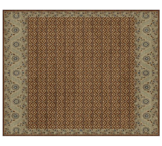 Saybrook Custom Tufted Rug Bronze Multi Pottery Barn