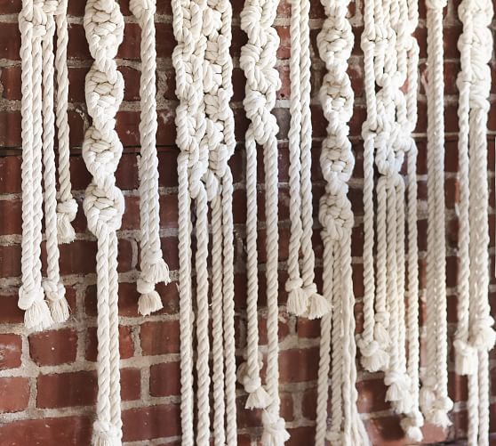Jenn Macrame Wall Art Pottery Barn
