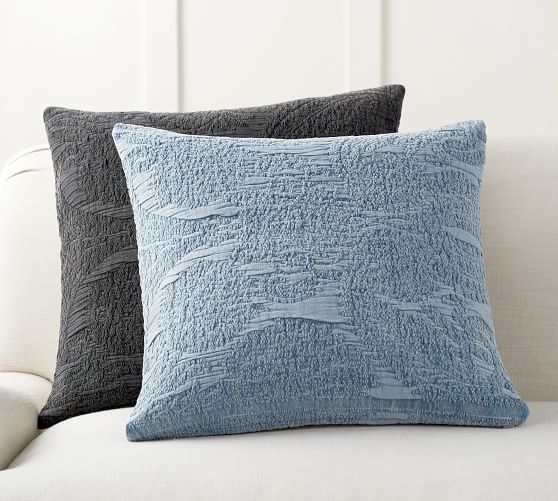 Colette Textured Pillow Cover Pottery Barn